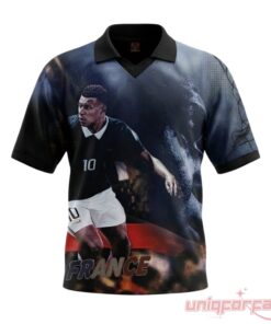 Travis Scott x Kylian Mbappe FIFA World Cup 2026 France Polo Shirt