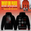 Twenty One Pilots At Ohio Stadium Black Hoodie Stressed Out edition with geometric front and 9 circles back graphics