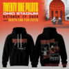 Twenty One Pilots At Ohio Stadium Black Hoodie featuring concert photo front graphic and photo collage back design