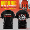 Twenty One Pilots Concert At The Ohio Stadium T-shirt Black Collection Breach edition with circular hands back art