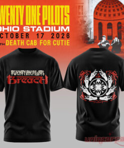 Twenty One Pilots Concert At The Ohio Stadium T-shirt Black Collection Twenty One Pilots Concert At The Ohio Stadium T-shirt Black Collection