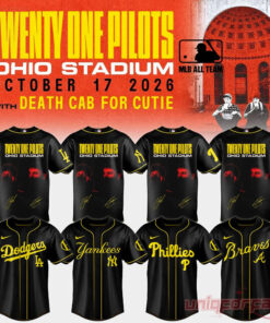 Twenty One Pilots Ohio Stadium 2026 Baseball All Team Edition Baseball Jersey