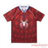 Vozinha x Spider-Man Brand New Day Football Jersey 2026 Limited front flat lay view with web design