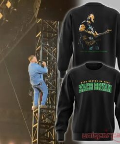 Zach Bryan x Oregon Ducks Football 2026 With Heaven On Tour Sweatshirt
