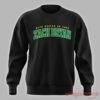 Zach Bryan Oregon Ducks Football 2026 sweatshirt front showing green and yellow With Heaven On Tour text.