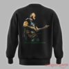 Zach Bryan Oregon Ducks Football 2026 sweatshirt back with guitar graphic and July 25 Autzen Stadium date