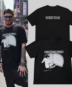 ADAM LAMBERT Matieres Fecales Printemps Été 2026 Shirt