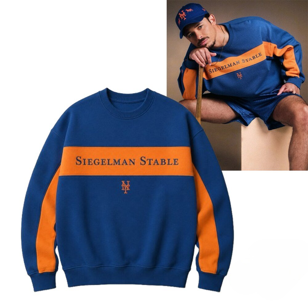 New York Mets Anthony Ramos Siegelman Stable 2026 Sweatshirt New York Mets Anthony Ramos Siegelman Stable 2026 Sweatshirt