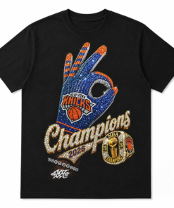 New York Knicks 2026 NBA Finals Champions Art Gang NYC Edition Shirt