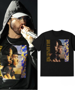 Eminem Kool G Rap and DJ Polo Road To The Riches At Jay-Z Show Limited Shirt