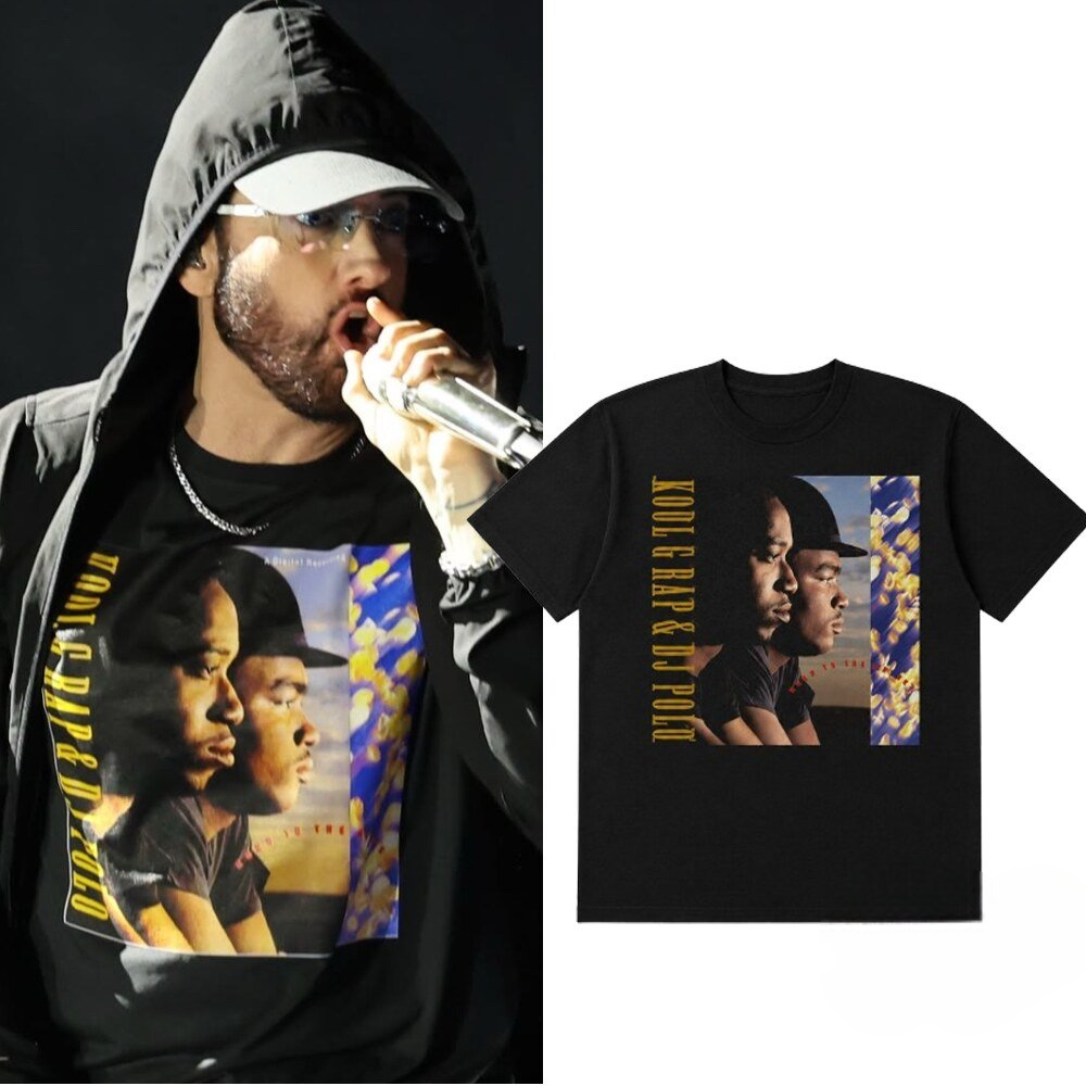 Eminem Kool G Rap and DJ Polo Road To The Riches At Jay-Z Show Limited Shirt Eminem Kool G Rap and DJ Polo Road To The Riches At Jay-Z Show Limited Shirt