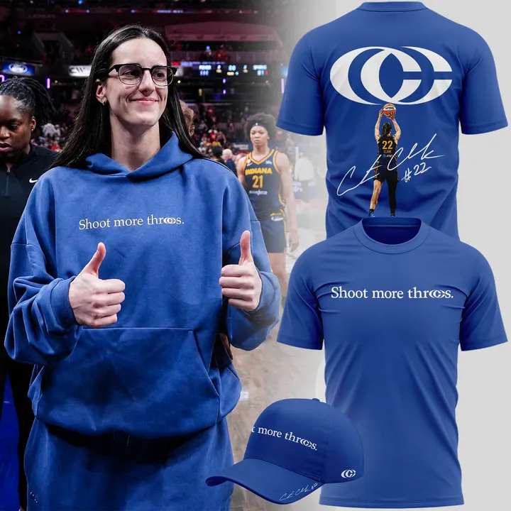Caitlin Clark “Shoot More Threes” Logo and Signatures Shirt Limited Edition Caitlin Clark “Shoot More Threes” Logo and Signatures Shirt Limited Edition