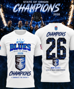 New South Wales Blues 2026 State Of Origin Champions Limited Shirt
