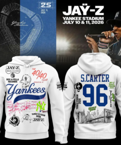 New York Yankees x Jay-Z At Yankee Stadium 2026 Edition Hoodie