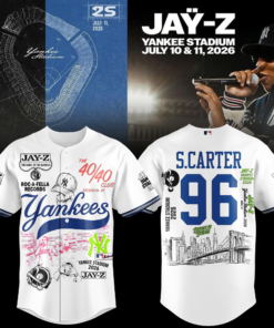 New York Yankees x Jay-Z At Yankee Stadium 2026 Edition Jersey