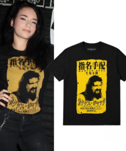 Jamie Hayter Wanted Dead Cactus Jack Japanese Inspired Tee Jamie Hayter Wanted Dead Cactus Jack Japanese Inspired Tee