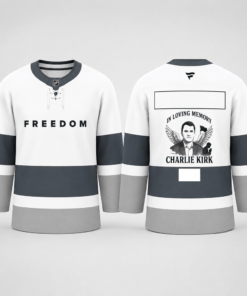 New York Islanders In Loving Memory Freedom Charlie Kirk Special Hockey Jersey