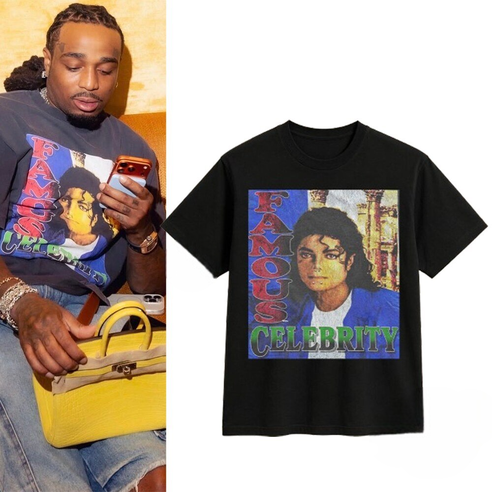 Quavo Michael Jackson Famous Celebrity Shirt Quavo Michael Jackson Famous Celebrity Shirt