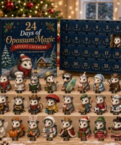 24 Days of Opossum Magic Advent Calendar Toy Figures Set 24 Days of Opossum Magic Advent Calendar Toy Figures Set