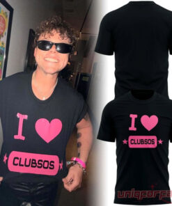 5 Seconds of Summer Tour 2026 I Love CLUBSOS Limited Shirt