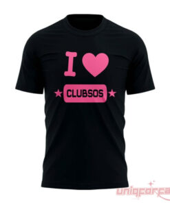 5 Seconds of Summer Tour 2026 I Love CLUBSOS Limited Shirt