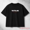 50 Cent Disco Inferno Era Red DB Villain T-Shirt front graphic view in black with white The Villain print
