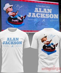 Alan Jackson x Atlanta Braves Celebration Night Shirt 2026 Collection