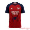 Arsenal FC x Spider Man Brand New Day Inspired Edition Jersey, soccer kit with Emirates sponsor