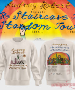 Audrey Hobert Staircase To Stardom Tour Crewneck Sweater Audrey Hobert Staircase To Stardom Tour Crewneck Sweater