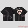 BTS ARIRANG Tour Washed Black T-Shirt featuring a starry