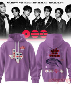 BTS Arlington Tour Arirang Texas Loves BTS At AT&T Stadium Hoodie