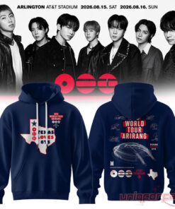 BTS Arlington Tour Arirang Texas Loves BTS At AT&T Stadium Hoodie