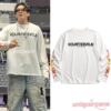 BTS RM Namjoon Arlington Day 1 Whitney Houston The Greatest Love of All Long Sleeve Shirt BTS RM Namjoon Arlington Day 1 Whitney Houston The Greatest Love of All Long Sleeve Shirt