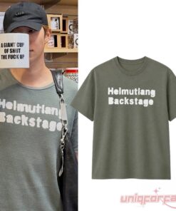 BTS Namjoon Helmutlang Backstage Special Shirt Collectible