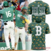 Boston Red Sox Fenway Green Monster Hot Dog T-Shirt Pattern All-Over Print
