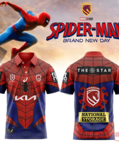 Brisbane Broncos x Spider-Man Brand New Day 2026 Polo