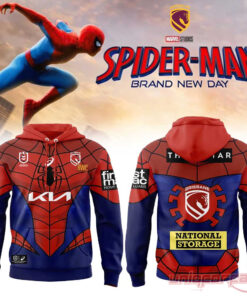 Brisbane Broncos x Spider-Man Inspired 2026 Hoodie Special Edition