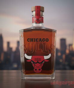 Chicago Bulls “Windy City Jordan Era” Whiskey Bottle