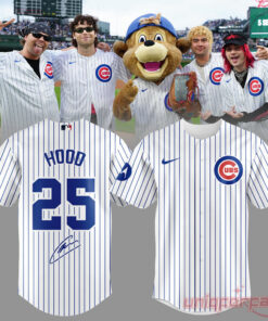Chicago Cubs x Calum Hood 5 Seconds of Summer Jersey Signature