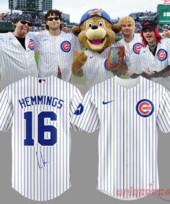 Chicago Cubs x Luke Hemmings 5 Seconds of Summer Jersey Special Edition