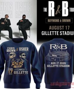 Chris Brown Usher The R&B Tour Gillette Stadium Sweater