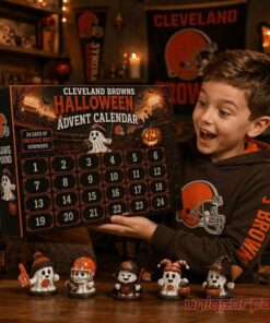 Cleveland Browns Football Halloween 2026 Advent Calendar 24 Days Countdown Figurine Set