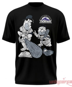 Colorado Rockies Mickey Moniak Rockies Flintstones Special Shirt