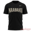 Dallas Cowboys NAABAHII Training Camp Black Shirt front showing distressed NAABAHII chest text