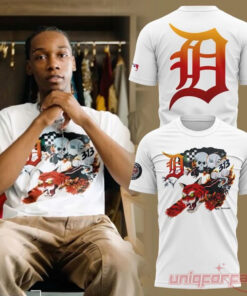 Detroit Tigers Skullxer Tiger Collection Tee Graphic Print 2026 Detroit Tigers Skullxer Tiger Collection Tee Graphic Print 2026