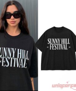 Dua Lipa Sunny Hill Festival 2026 Oversize Graphic Shirt