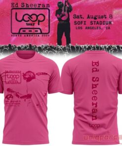 Ed Sheeran Loop Tour 2026 x Los Angeles Rams At Sofi Stadium Shirt