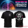 Electric Callboy Tanzneid World Tour Soul Brain Graphic T-Shirt displaying a melting skull print and tour song lyric text