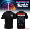 Electric Callboy Tanzneid World Tour Soul Brain Graphic T-Shirt featuring a dark mecha robot print and tour typography