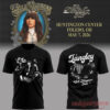 Ella Langley Black T-Shirt featuring retro performance graphic front and 